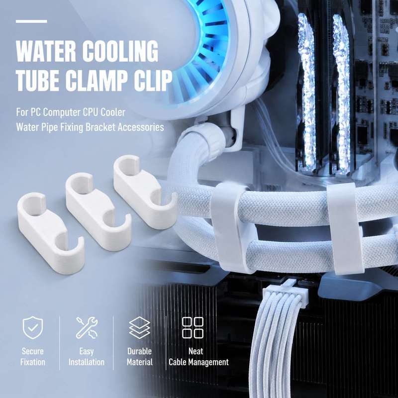 Tablet With All Accessories - PC Water Cooling Tube Clamp Clip