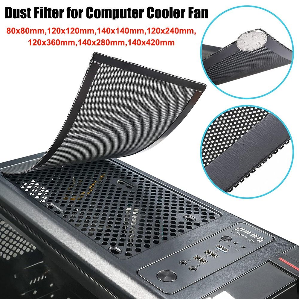Tablet With All Accessories - New PVC Dust Filter Cover Black