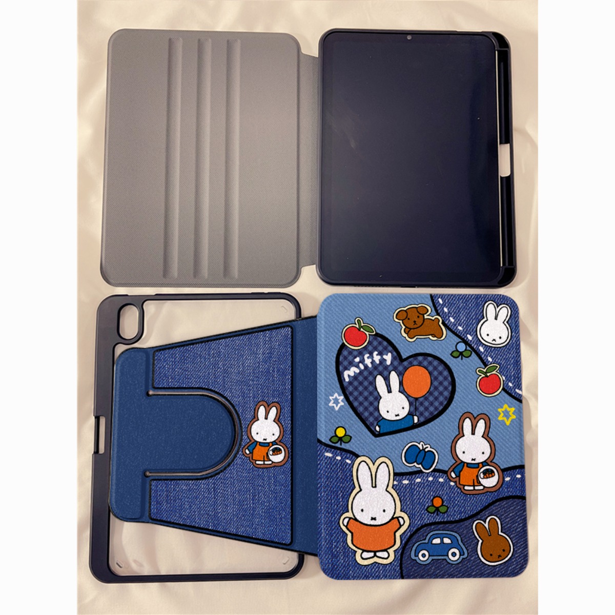 Kawaii Miffy Rabbit Tablet Cas - đánh giá và giá Tablet Accessories Case