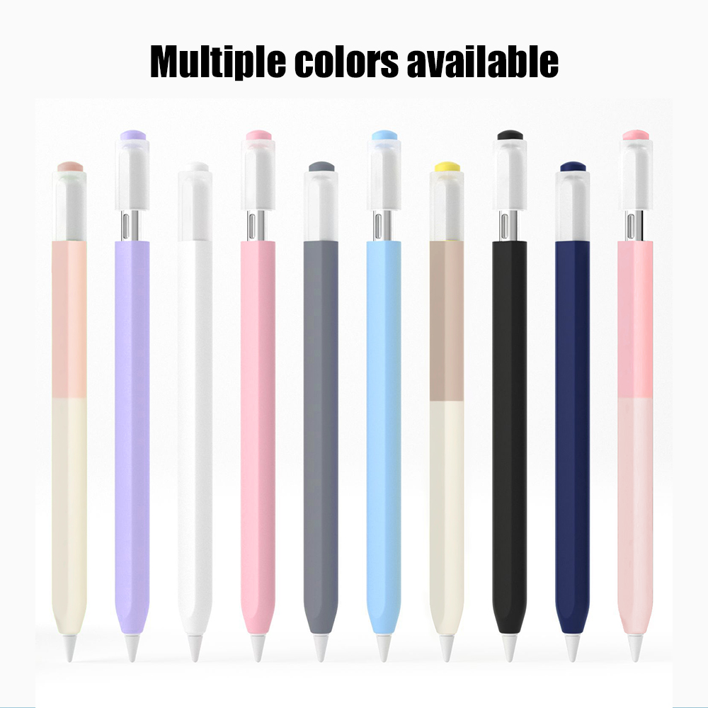 Color Splicing Silicone Pen Ca - đánh giá và giá Tablet Accessories Case