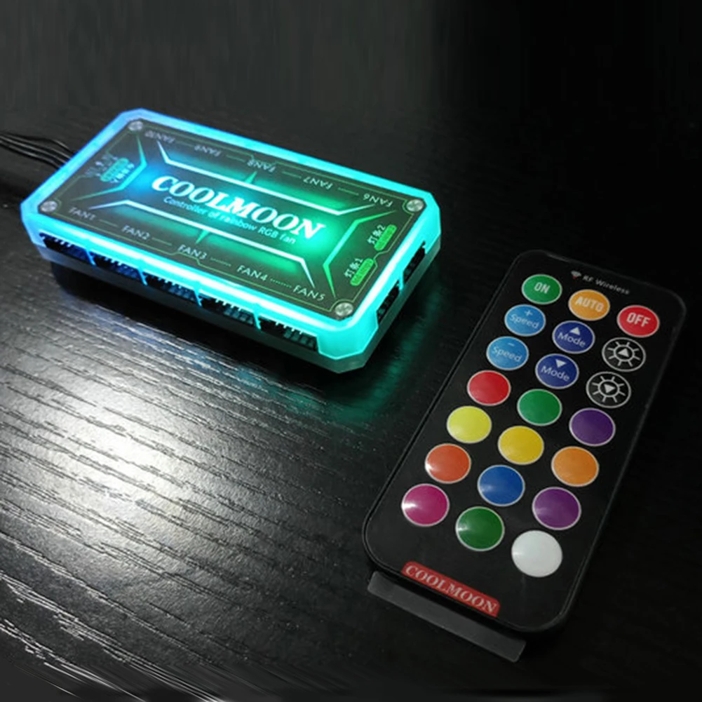 COOLMOON ARGB Controller 12V 5 - đánh giá và giá Tablet With All Accessories