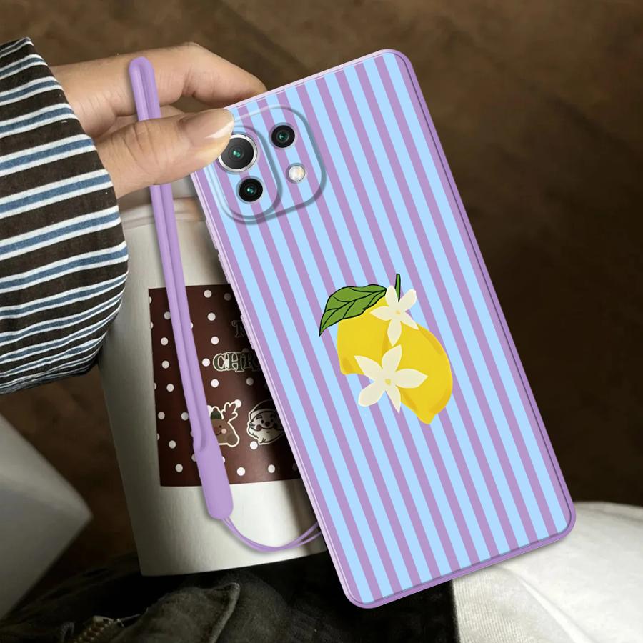 Lemon Cool Stripe Pattern Case - đánh giá và giá Tablet And Accessories Case