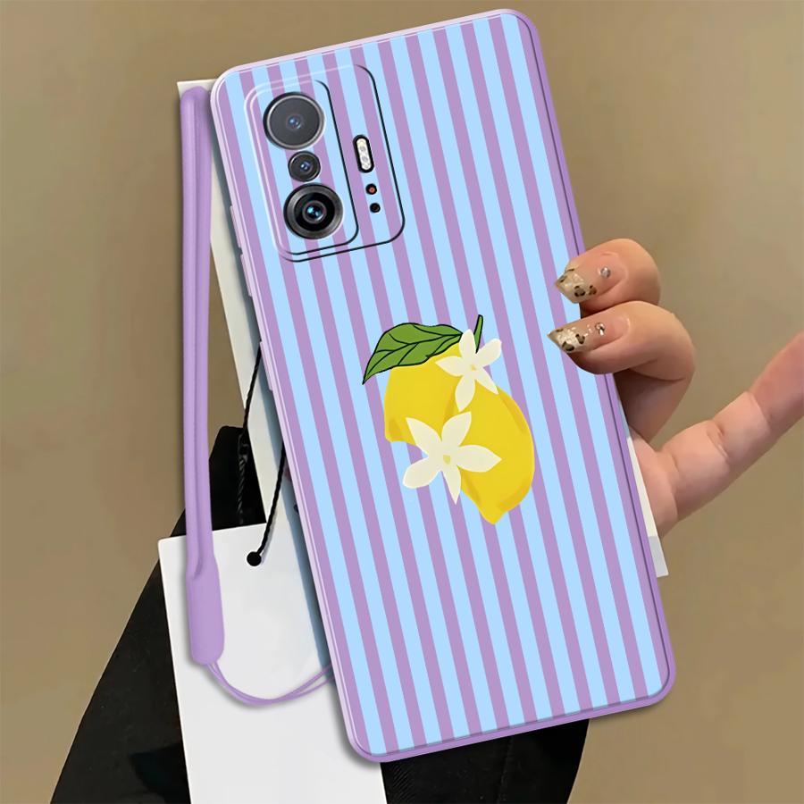 Lemon Cool Stripe Pattern Case - đánh giá và giá Tablet And Accessories Case