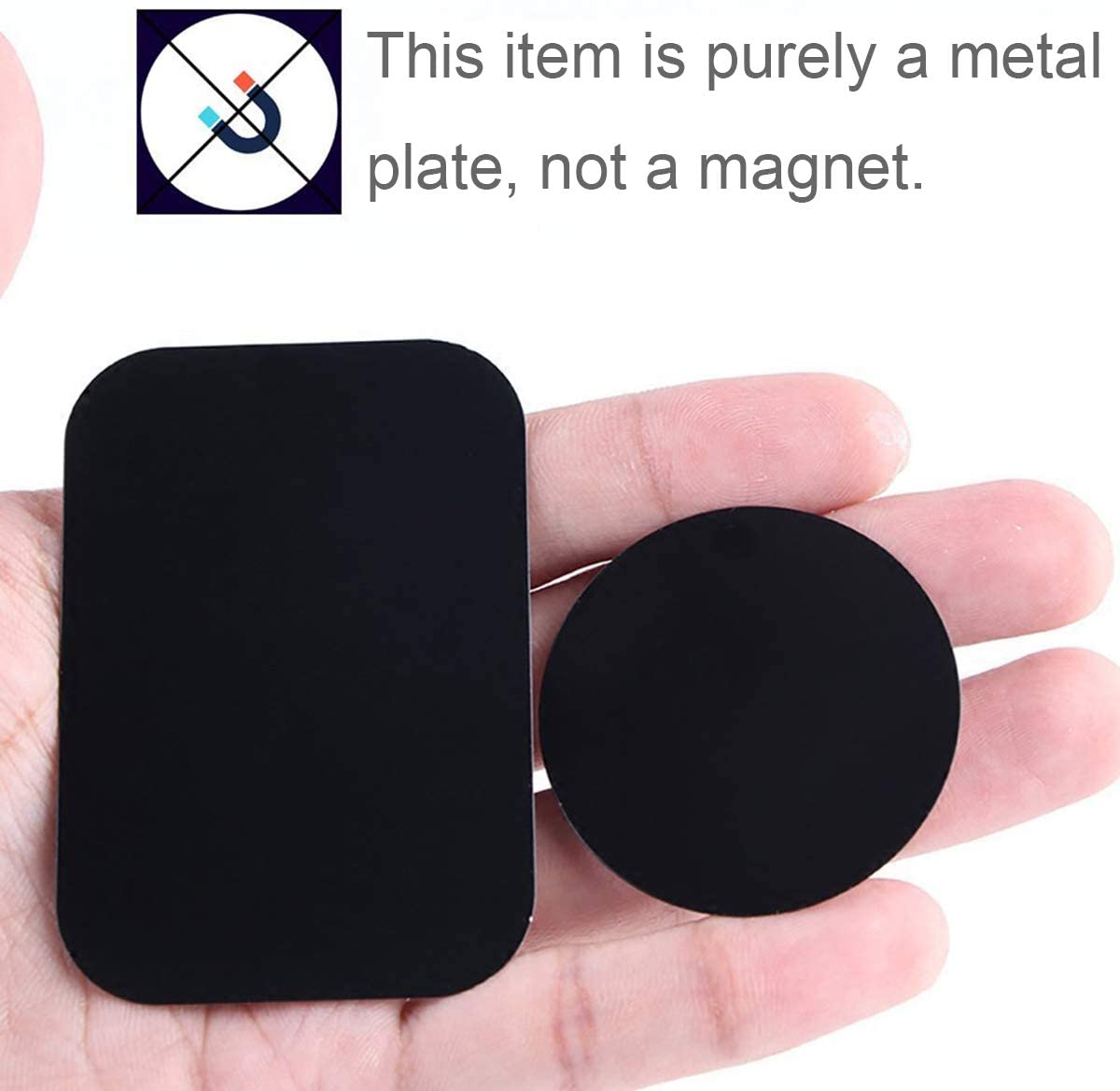 5pcs/Set Metal Disk Plate for  - đánh giá và giá Bmw Accessories Tablet Holder