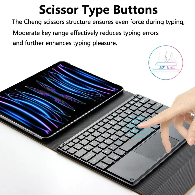 Touch Keyboard Case for Honor  - đánh giá và giá Bluetooth Trackpad