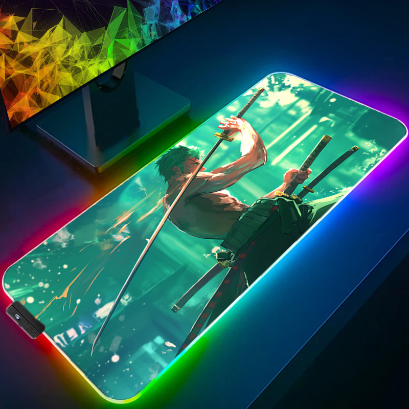 ONE PIECE Zoro Mouse Pad RGB G - đánh giá và giá Rugged Tablet Accessories
