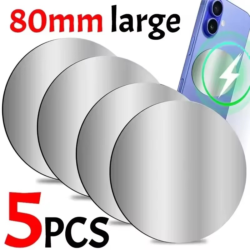 1-5PCS 8CM Magnetic Metal Plat - đánh giá và giá Tablet Accessories For Car