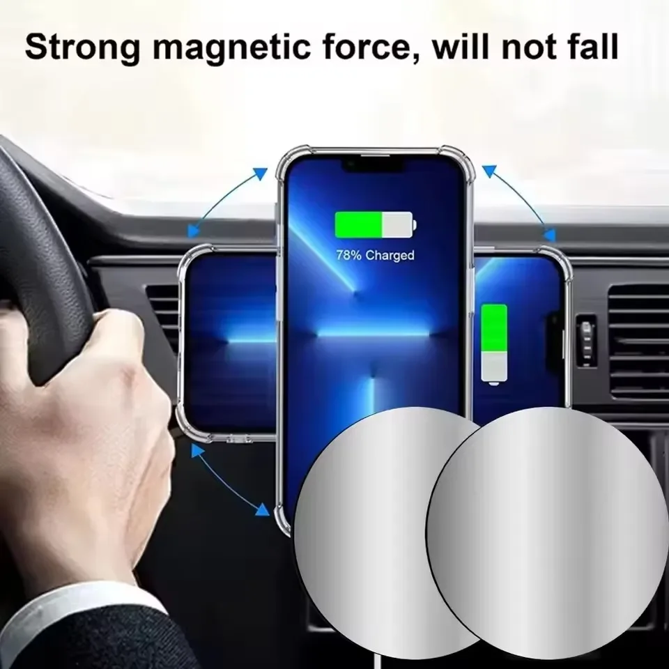 1-5PCS 8CM Magnetic Metal Plat - đánh giá và giá Tablet Accessories For Car