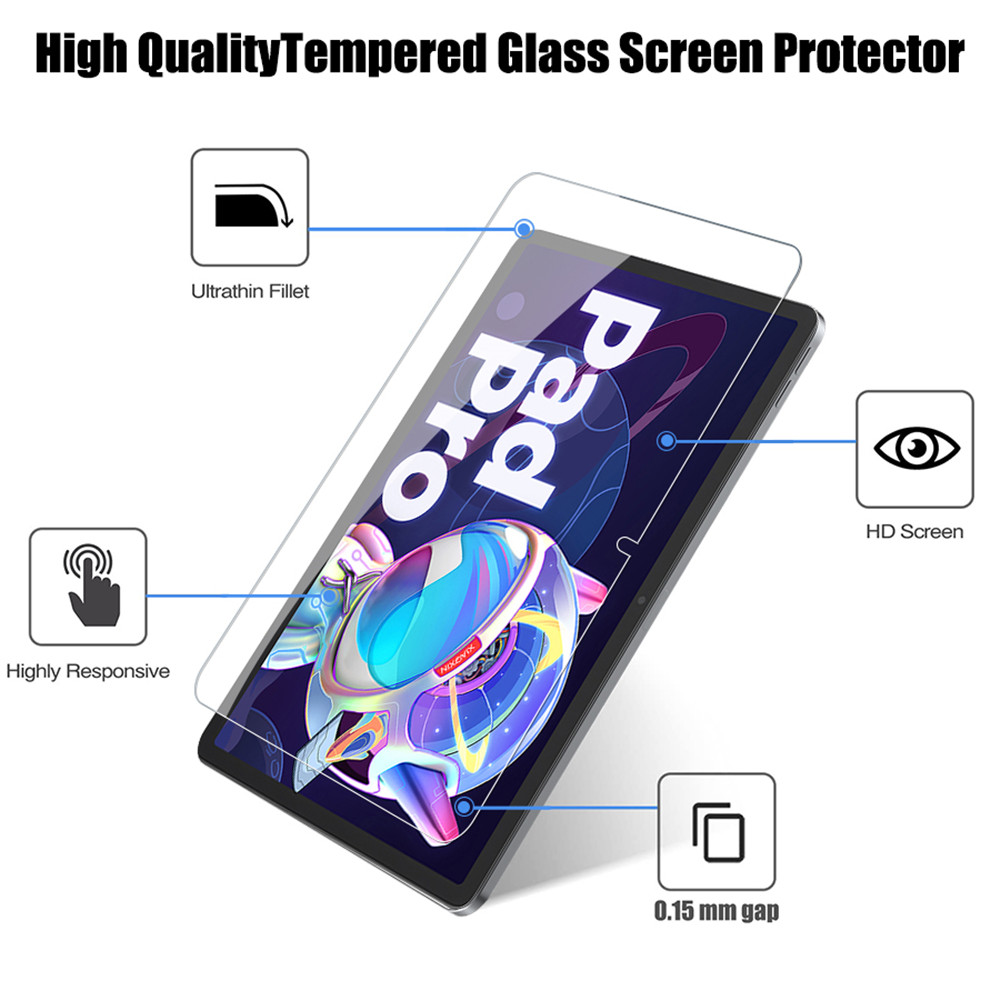 2PCS Tempered Glass Screen Pro - đánh giá và giá Lenovo Tablet Keyboard Accessories