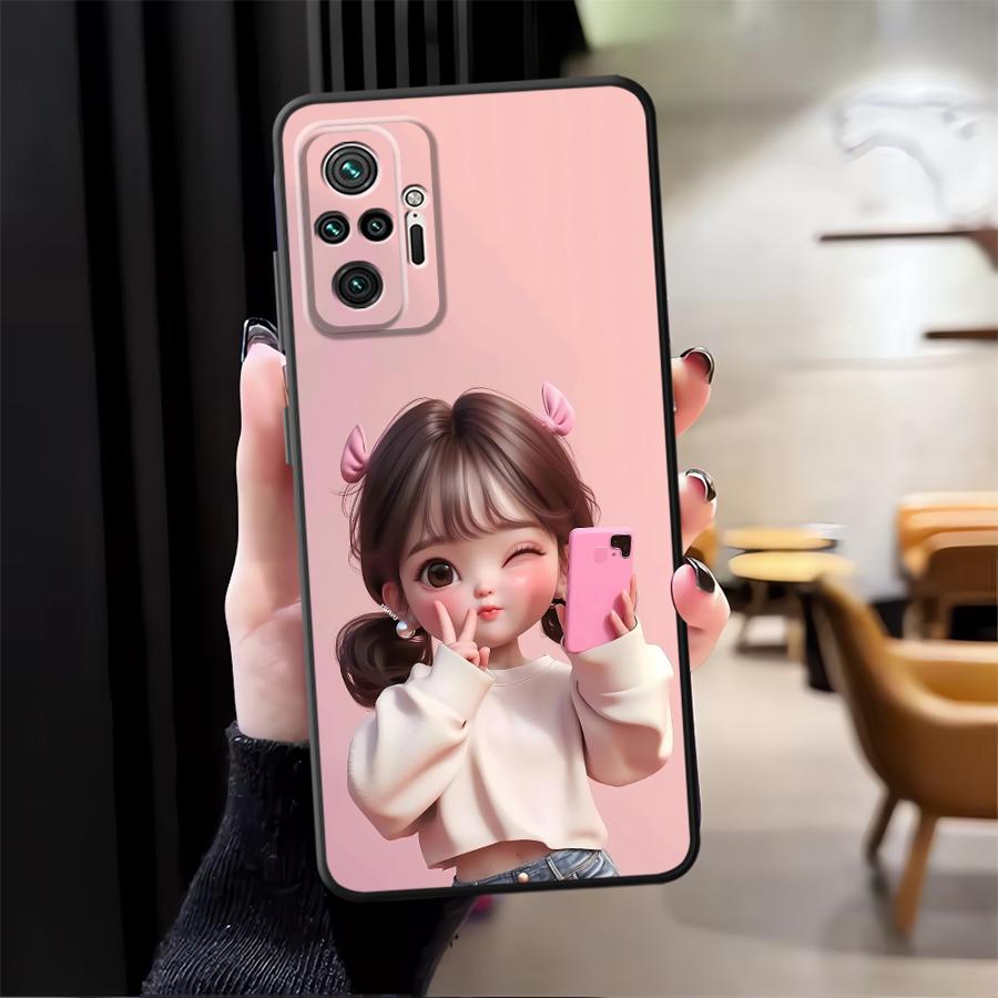 Cartoon Girl Pattern Funda Pho - đánh giá và giá Tablet And Accessories Case