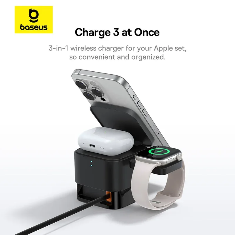 Baseus 3 in 1 Magnetic Wireles - đánh giá và giá Accessories For Android Tablet