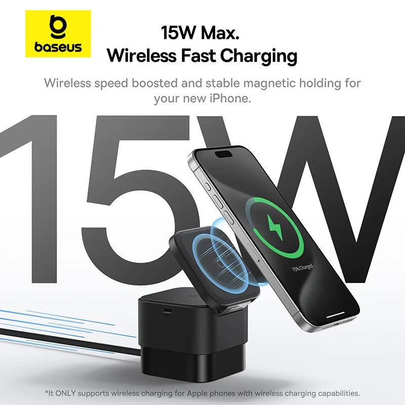 Baseus 3 in 1 Magnetic Wireles - đánh giá và giá Accessories For Android Tablet