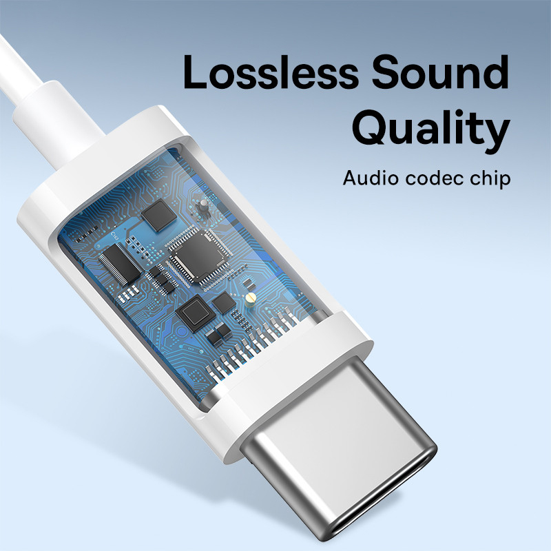 Baseus C17 Type-C Earphones In - đánh giá và giá Wired Earphone Lightning