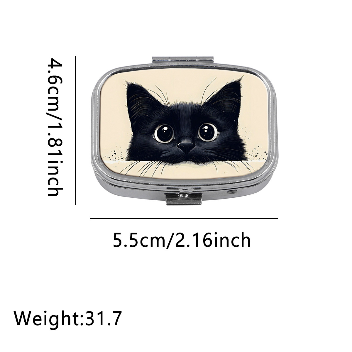 Cute Black Cat Travel Pill Org - đánh giá và giá Tablet Accessories Case