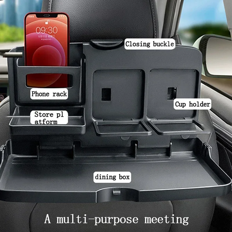 Car Back Seat Foldable Dining  - đánh giá và giá Tablet Accessories For Car