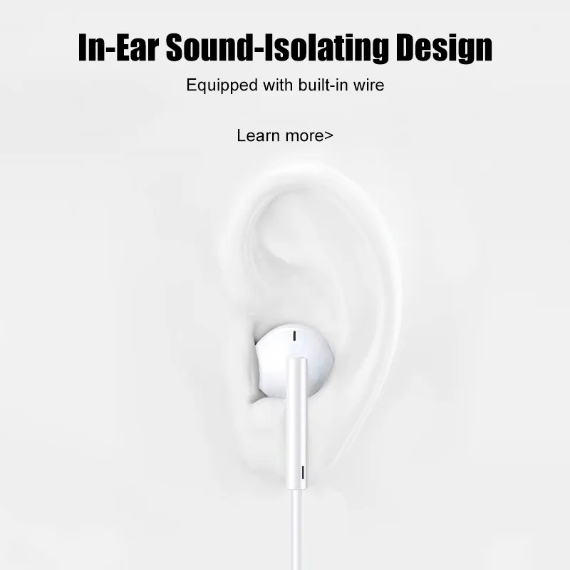 Original Type C In-Ear Earphon - đánh giá và giá Wired Earphone Lightning